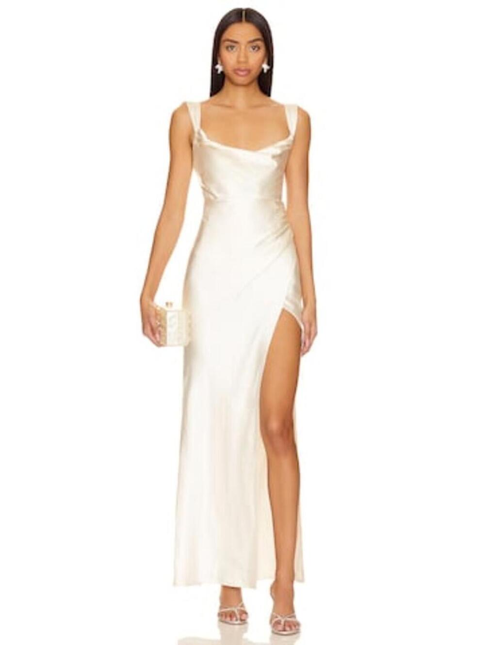 Runaway The Label Havanna Dress in Ivory